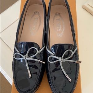 Tod’s Gomma loafer Blue denim